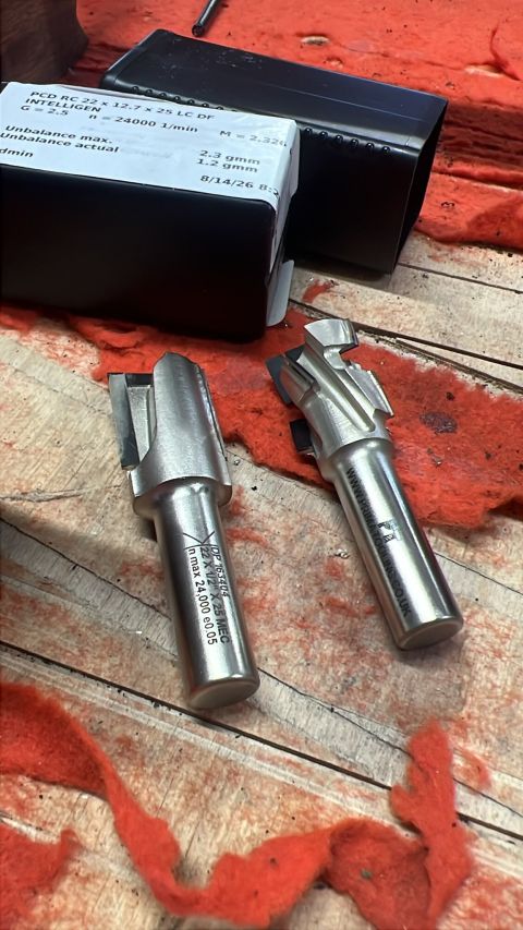 Prima Tooling PCD cutter manufactured for abrasive bio-composite machining