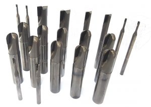 range of PCD end mills