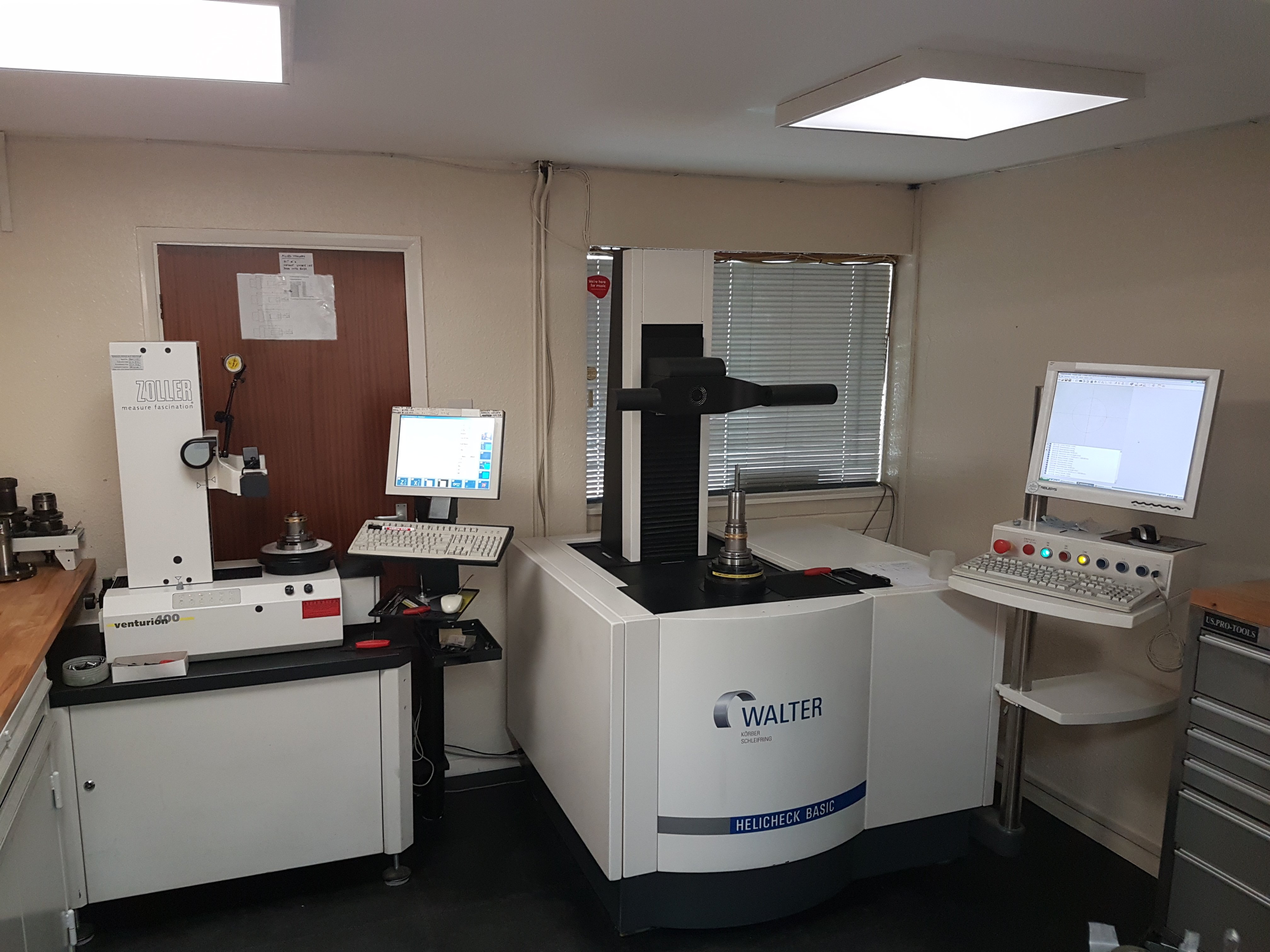 Measuring and analysing technology room at Prima Tooling Ltd