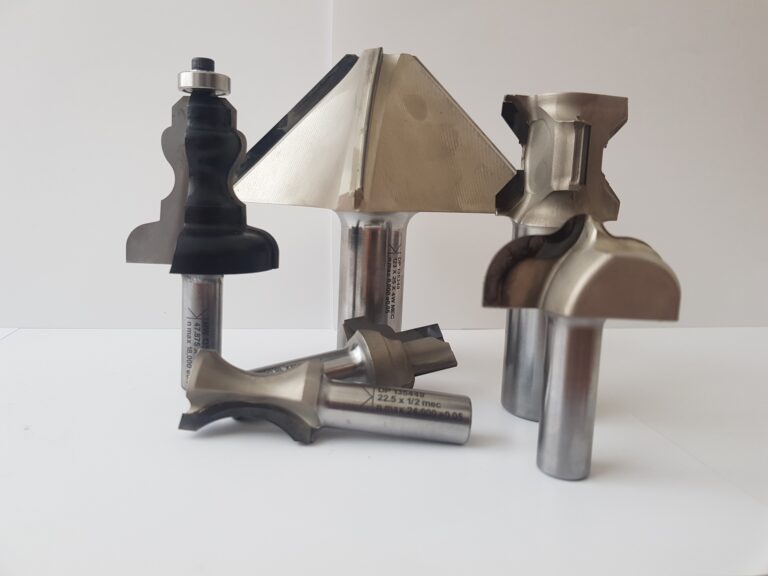 Bespoke profile router tooling manufactured in the UK