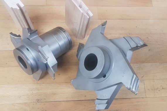 PCD tipped Stile & Rail cabinet door cutter set