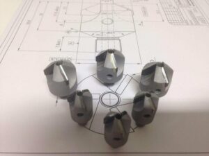 Loose PCD countersink manufactured by Prima Tooling